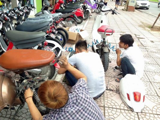 sửa xe điện tại nhà tại hà nội 