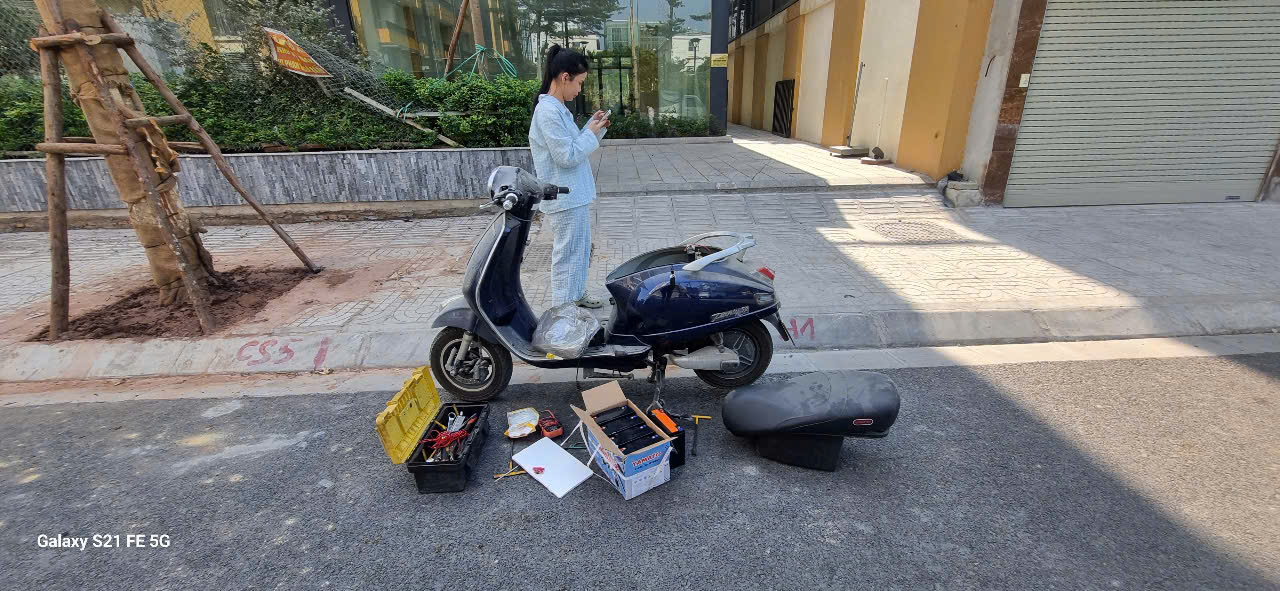 Thay Ắc Quy Xe Điện Tại Nhà