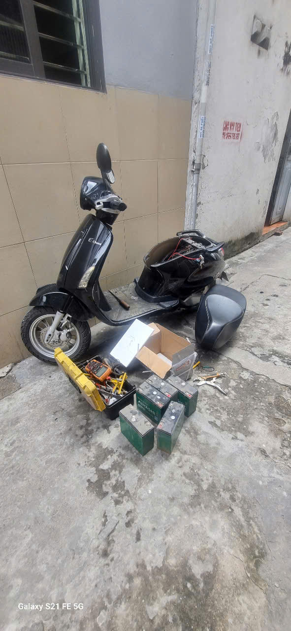 Thay Ắc Quy Xe Điện Giá Rẻ Hà Nội
