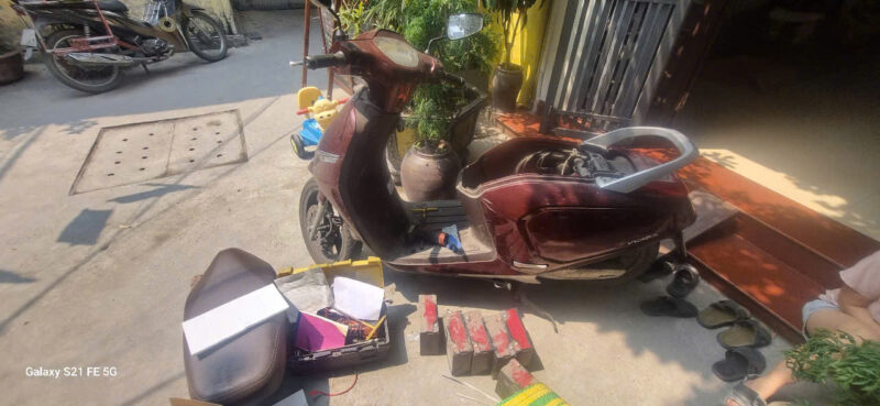 thay ắc quy xe điện vinfast tại thanh xuân hà nội