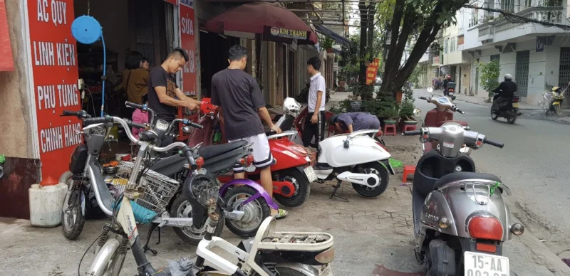 sửa xe máy điện tại đường láng hà nội 