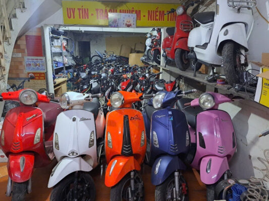 cửa hàng xe điện cũ tại đường láng hà nội 
