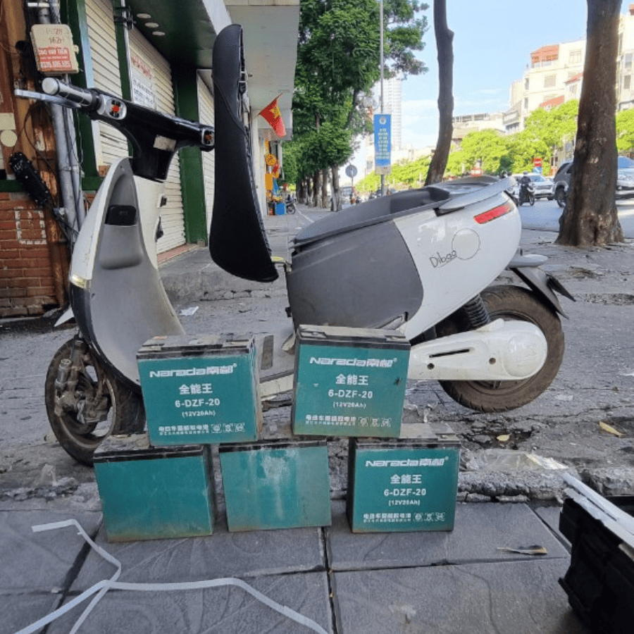 Thay Ắc Quy Xe Đạp Điện Hà Nội