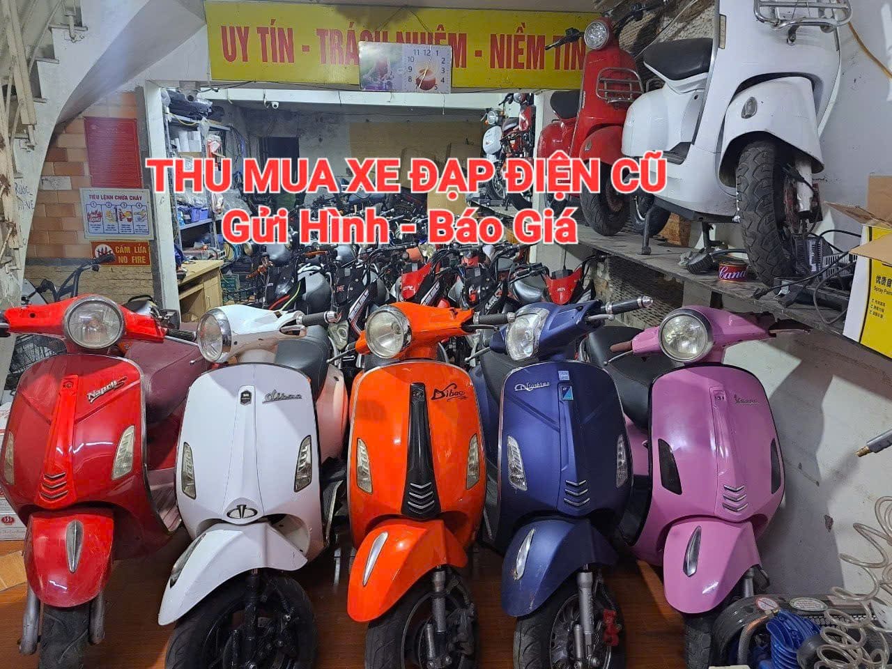 Thu Mua Xe Đạp Điện Cũ Hà Nội